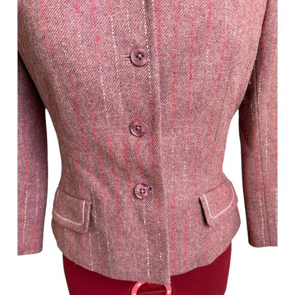 Halogen Women’s Size Small Wool Blend Blazer Jacket‎ - Picture 3 of 7